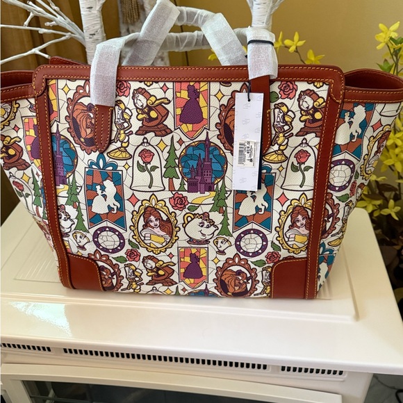 Dooney & Bourke Multicolor Disney Tote Bag - Picture 2 of 3